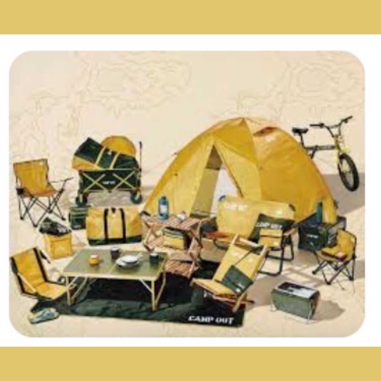 村上彫刻　佐世保　ブログ　スタッフ　仲間　流行り　キャンプ　テント