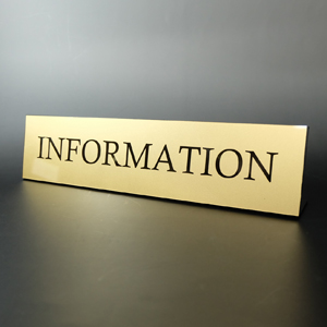 INFORMATION札